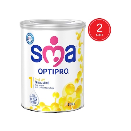 Sma Optipro 1 Bebek Sütü 0 - 6 Ay 2 x 800 G