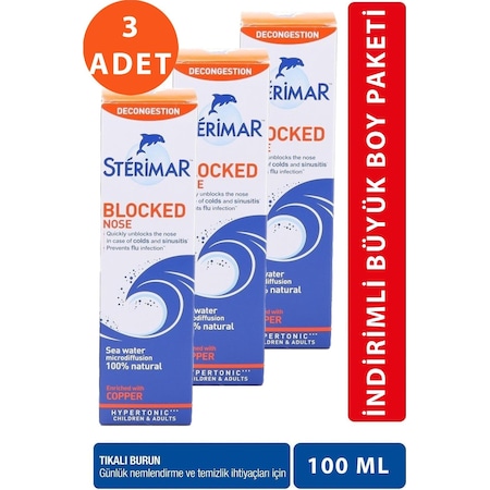 Sterimar Hipertonik 3 X 100 ML