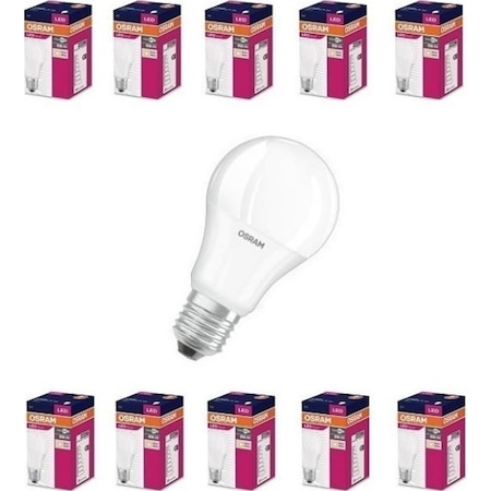 Osram Led Ampul 8,5 Watt E27 Duy 806 Lümen-10 Adet