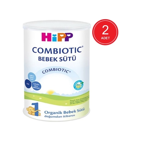 Hipp 1 Combiotic Organik Bebek Sütü 0+ Ay 2 x 350 G