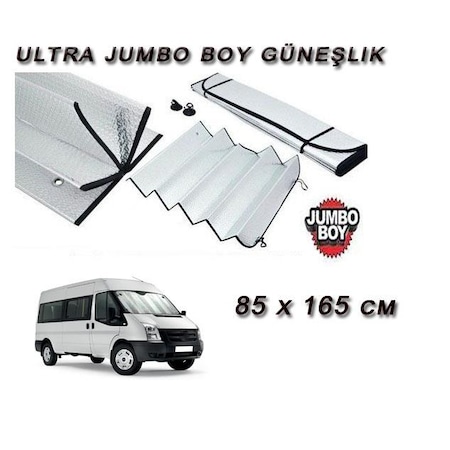 Oto Araba Ön Cam Güneşlik Gümüş Maxi Boy 85 X 165 CM A Kalite