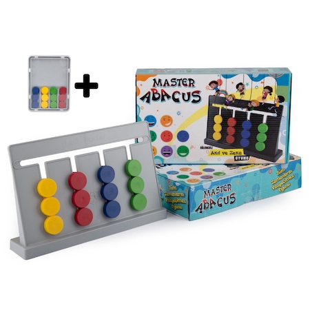 Master Abacus Rubik Abaküs Zeka Oyunu-çocuklar İçin Eğitici Oyun
