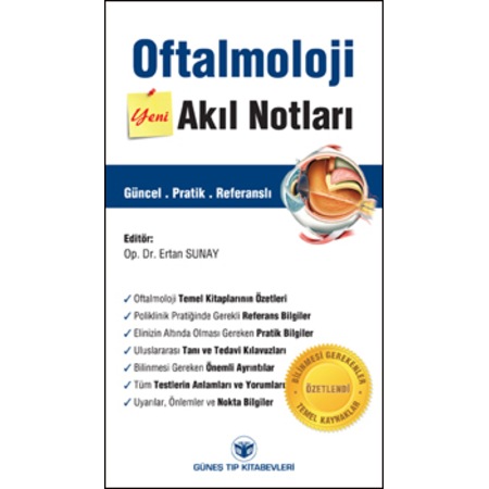 Oftalmoloji Akil Notlari Fiyatlari Ve Ozellikleri
