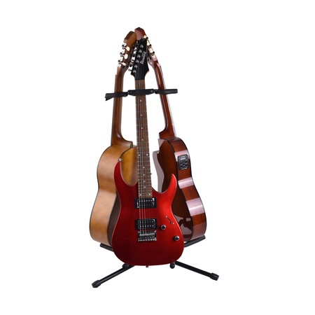 Çlü Gitar Standı - 3'lü Saz Bağlama Gitar Ud Sehpası