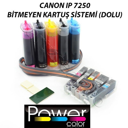 canon ip 7250 bitmeyen kartus sistemi dolu