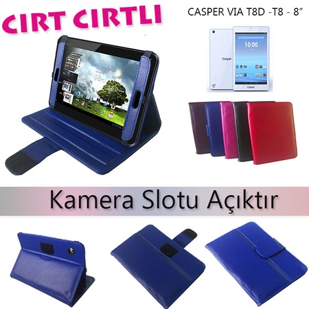 Casper Via T8d T8 8 Inc Standli Tablet Kilifi Fiyatlari Ve Ozellikleri