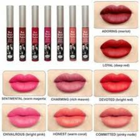 The Balm Meet Matte Hughes Mat Ruj Renk Seçinizfaturalıhediyeli