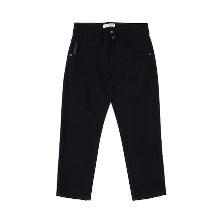 U.s. Polo Assn. Erkek Çocuk Siyah Pantolon Kanvas-chino 50298539-vr046 Siyah