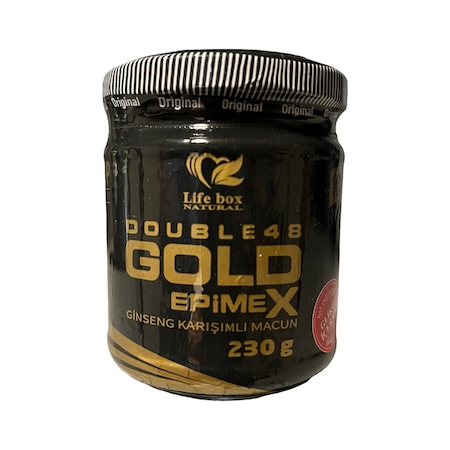 Double 48 Gold Epimex Ginseng Bal Tribulus Macunu 230 G