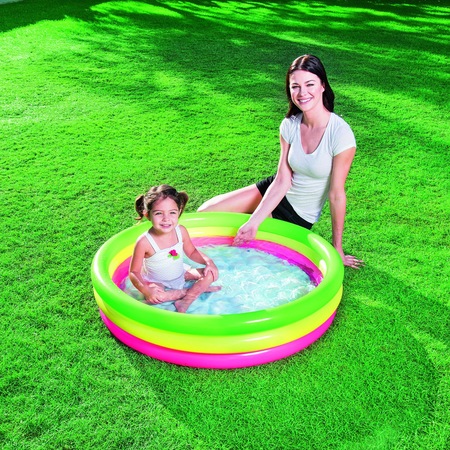 Bestway 3 Bolmeli Sisme Zeminli Bebek Ve Cocuk Havuzu 102x25 Cm Fiyatlari Ve Ozellikleri