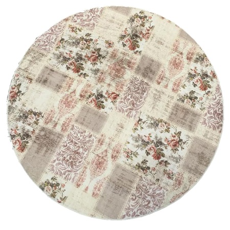 Derya Home Kaymaz Tabanli Yuvarlak Hali 140 140cm 4054 N11 Com