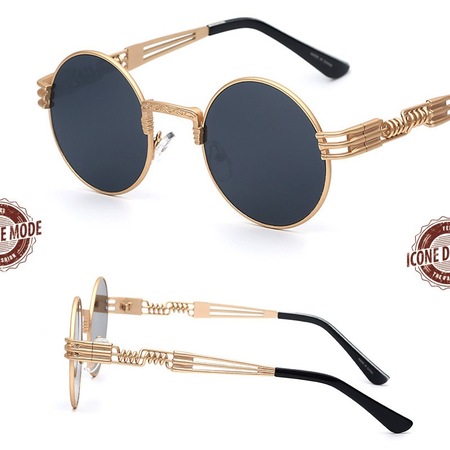 Chopper - Mekanik Çağ Steampunk Retro Yuvarlak Çerçeve G ...