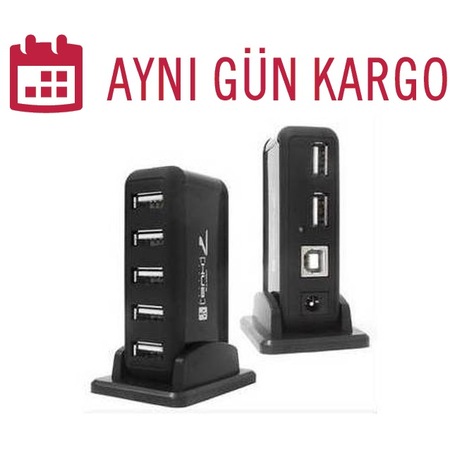 7 port usb hub cogaltici coklayici 4572a pc laptop coklu cihaz