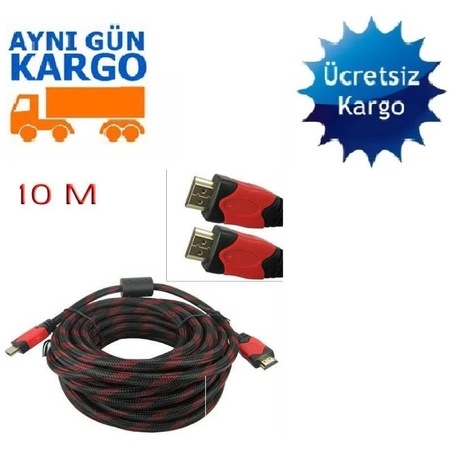 Hdmi Kablosu 10 Metre Lcd Laptop 4241p Tv Hd Ara Baglanti Pc Uydu Fiyatlari Ve Ozellikleri