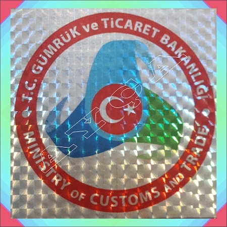 Gümrük ve Ticaret Bakanliği Araç Stikiri Janjanli