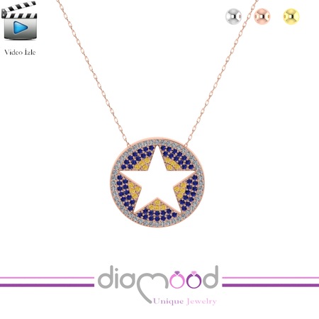 Diamood Jewelry Pembe Altin Kaplama Gumus Yildiz Kolye Fenerbahce Fiyatlari Ve Ozellikleri