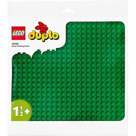 LEGO® DUPLO® Yeşil Yapım Plakası 10980 1½+ Eğitici Oyuncak Yapım Seti - 1 Parça