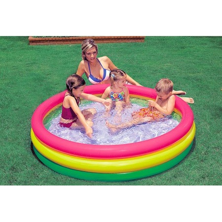 Intex Uc Bogumlu Sunset Sisme Havuz 114x25cm 57412 Fiyatlari Ve Ozellikleri