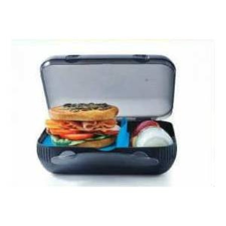 tupperware siyah bolmeli beslenme kutusu