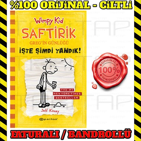 Saftirik Greg In Gunlugu 4 Iste Simdi Yandik Jeff Kinney Fiyatlari Ve Ozellikleri