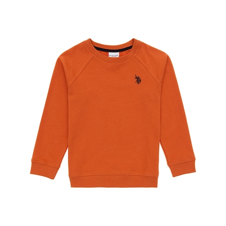 U.s. Polo Assn. Erkek Çocuk Tarçın Sweatshirt 50293633-vr191 Tarçın Kahverengi