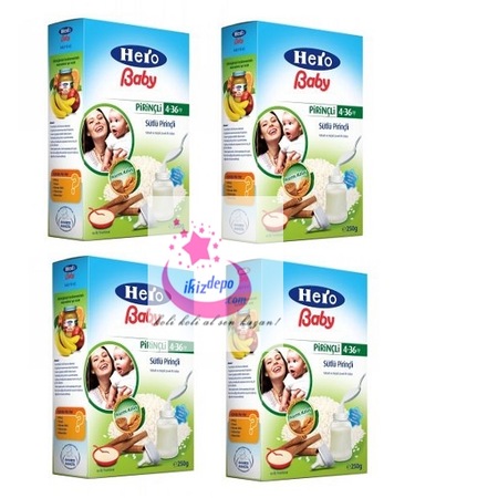 Ulker Hero Baby Sutlu Pirincli 240gr 4adet Fiyatlari Ve Ozellikleri