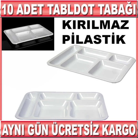 Bahat Kirilmaz Plastik Tabldot Tabak 5 Gozlu 5 Adet Trendyol