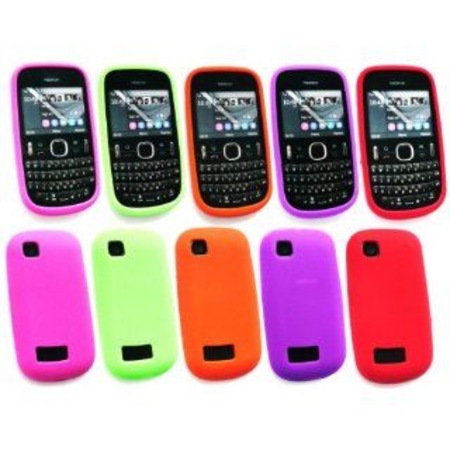 nokia 200 201 kilif yumusak silikon kilif kapak