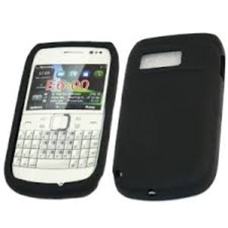 nokia e6 e6 00 kilif slikon silikon yumusak kilif arka kapak kili