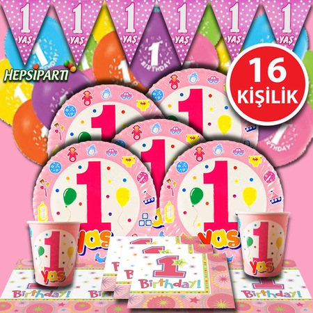 1 Yas Dogum Gunu Parti Malzemeleri Susleri Seti Fiyatlari Ve Ozellikleri