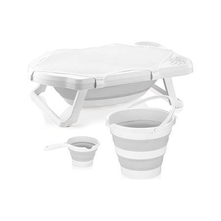 Baby Plus 3 Lü Katlanabilir Küvet Set BYP-9897