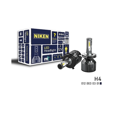 Niken Led Xenon Pro Serisi H4 Far Ampulü