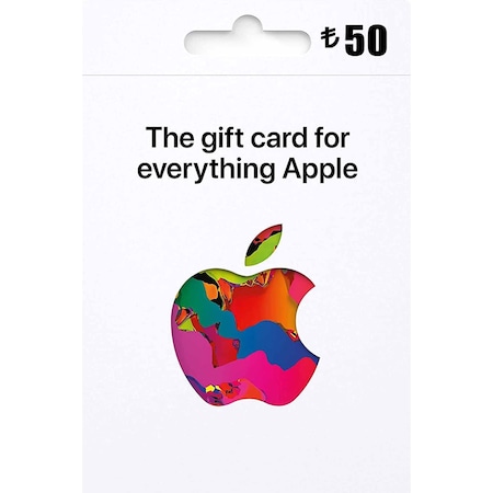 50 Tl Apple Store Itunes Hediye Kartı (436562610)