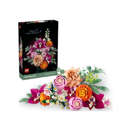 LEGO® Botanicals Pembe Çiçek Buketi 10342