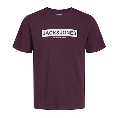 Jack & Jones Logo Baskılı Tişört Pin 12249605 Port Royale