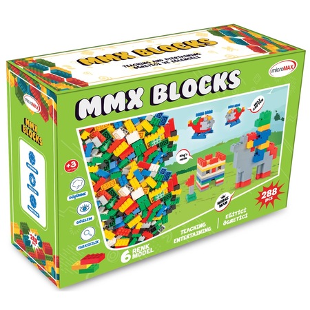 Micromax Bloklar 288 Parça Kutu İçinde