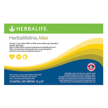 Herbalife Nutrition Herbalıfelıne Max Omega-3 (30 Kapsül)