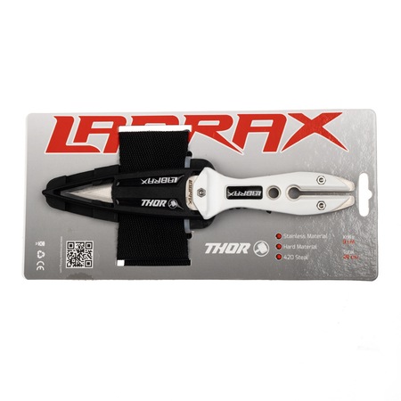 Labrax Thor Dalış Bıçağı - Bıçak + Kol Bandı / Beyaz