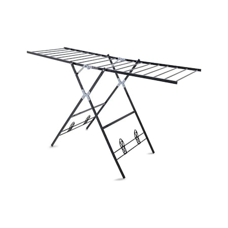 Perilla 19 Metre Majestik Kurutmalık Elbise Askısı Elbise Kurutmalığı Siyah