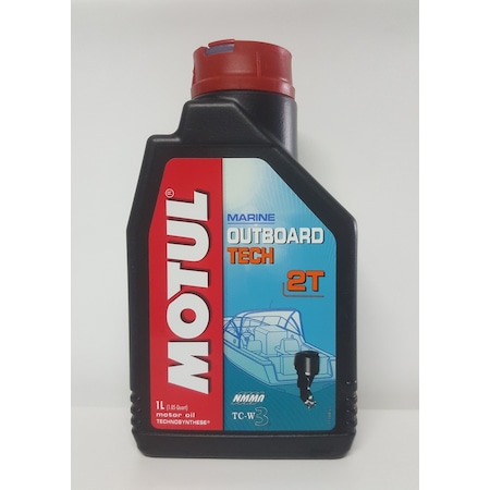 Motul Marine Tekne Motor Yağı Tcw3 xd100 Outboard Tech 2T 1 L