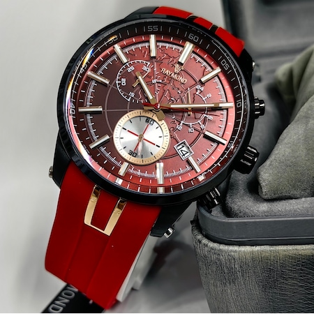 Raymond 4591 Red Erkek Kol Saati