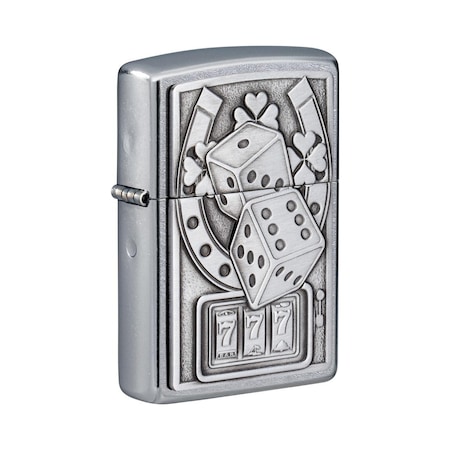 Zippo Çakmak 49294 Lucky 7 Emblem Design Lighter