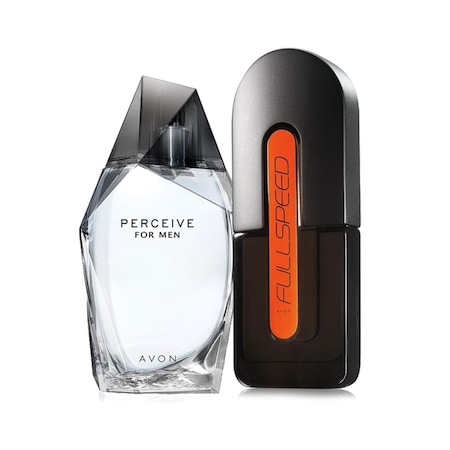 Avon Perceive 100 ML + Full Speed 75 ML Erkek Parfüm EDT 2'li Set