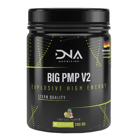 DNA Nutrition Big Pmp V2 Pre-Workout 240gr - Tropik Meyve Aromaı