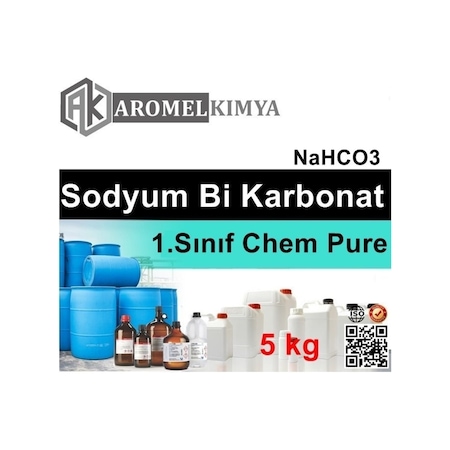 Aromel Sodyum Bi Karbonat Food Gade Chem Pure 5 KG