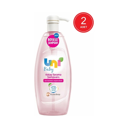 Uni Baby Boyasız Kolay Tarama Bebek Şampuanı 2 x 700 ML