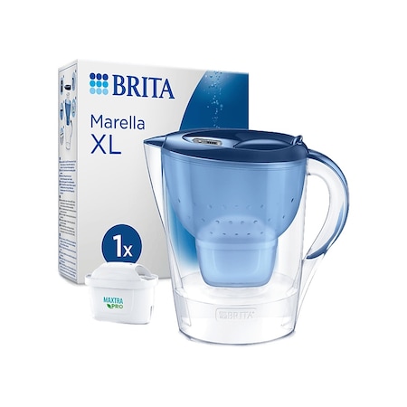 Brıta Marella Xl 3.5 L Filtreli Sürahi Pro Mavi