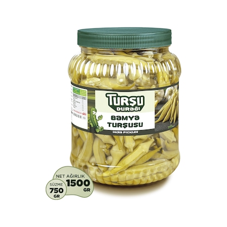 Turşu Durağı Bamya Turşusu 1500 G