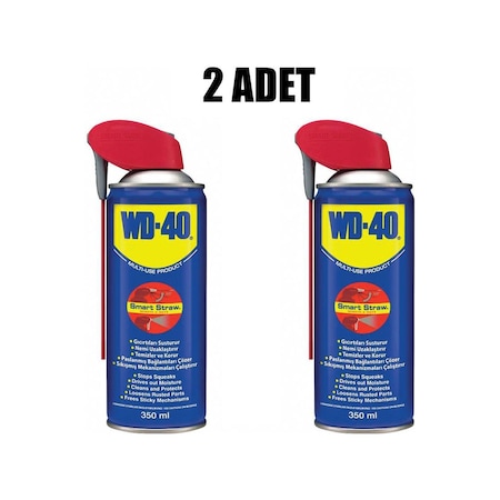 WD-40 Çok Amaçlı Sprey 350 ML x 2 Adet