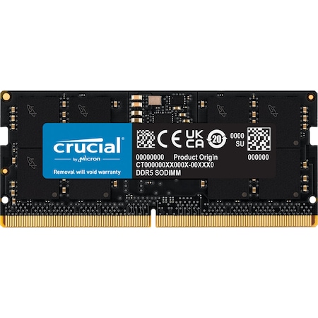 Crucial CT16G48C40S5 16 GB DDR5 4800 MHz CL40 Notebook Ram